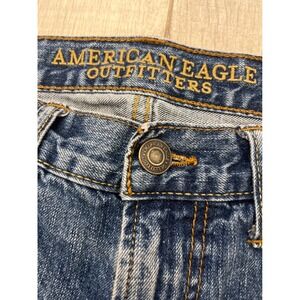 American Eagle Outfitters Original Straight Jeans Mens Size 32x30 Blue Denim